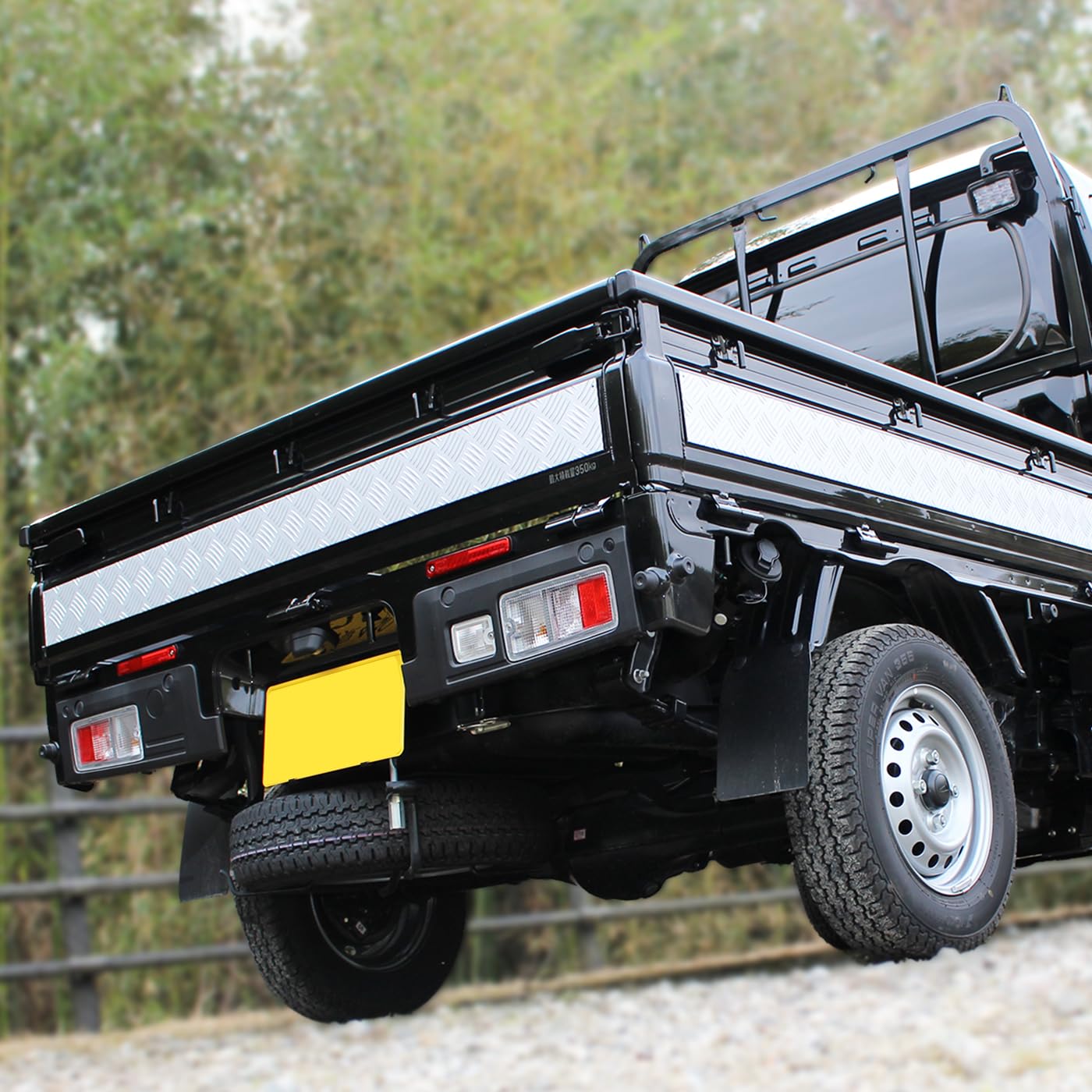 （特値)ハイゼットジャンボロングアオリ補強4点セット（光沢有り） ハイゼットジャンボロングアオリ補強4点セット（光沢有り） 特値